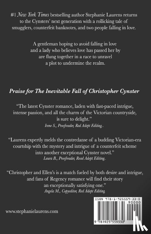 Laurens, Stephanie - The Inevitable Fall of Christopher Cynster