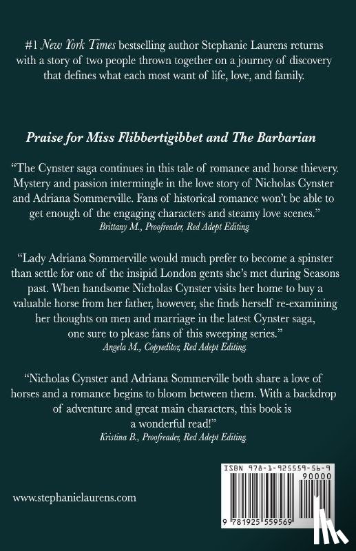 Laurens, Stephanie - Miss Flibbertigibbet and the Barbarian