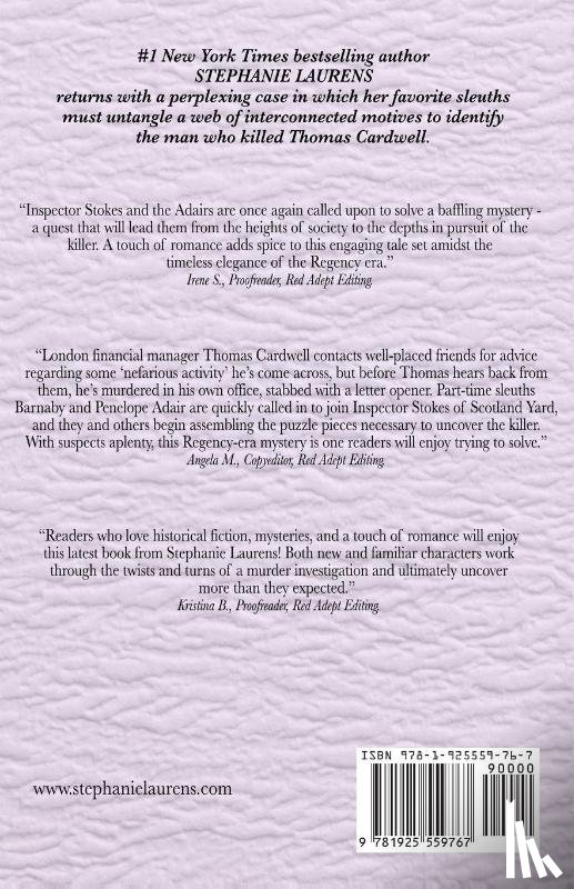 Laurens, Stephanie - The Murder of Thomas Cardwell