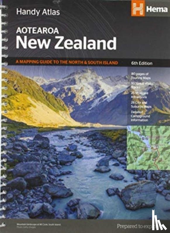 Maps, Hema - New Zealand Handy Atlas