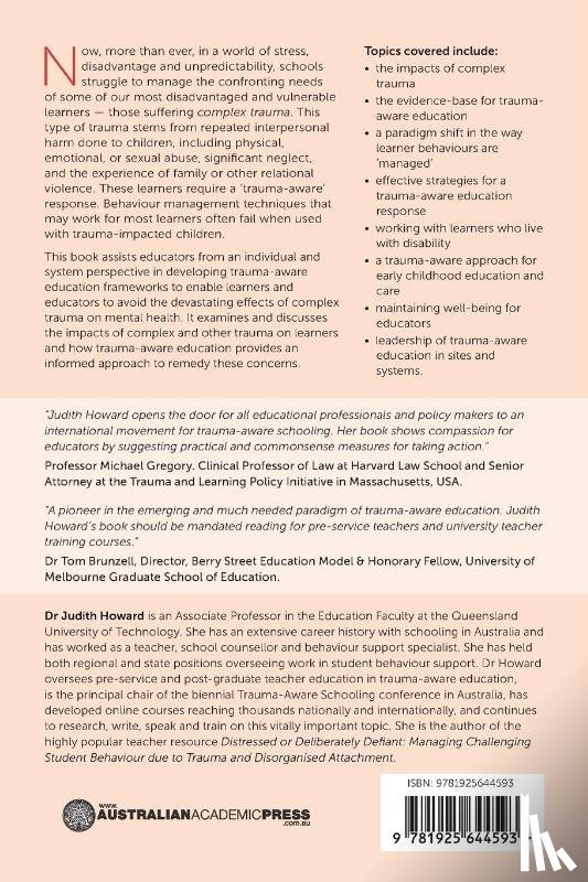 Howard, Judith A. - Trauma-Aware Education