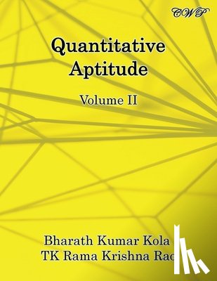 Kola, Bharath Kumar, Rao, Tk Rama Krishna - Quantitative Aptitude