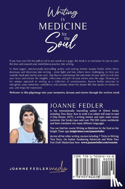 Fedler - Writing is Medicine for the Soul