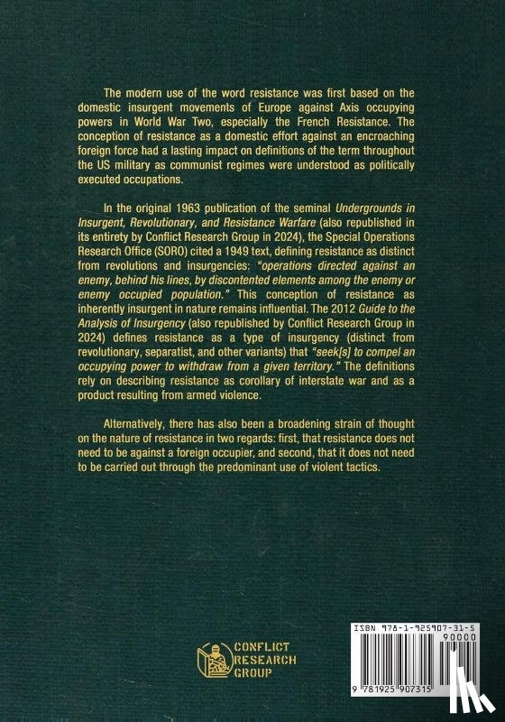 Project, Aris - The Science of Resistance
