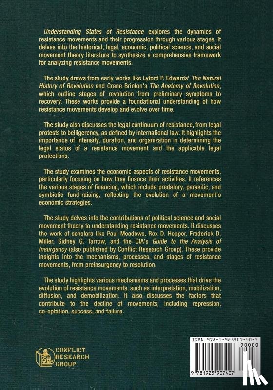Project, Aris - Understanding States of Resistance