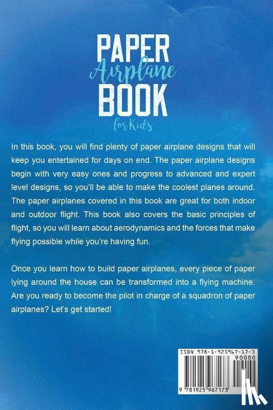 Mikaelson, Ben - Paper Airplane Book For Kids