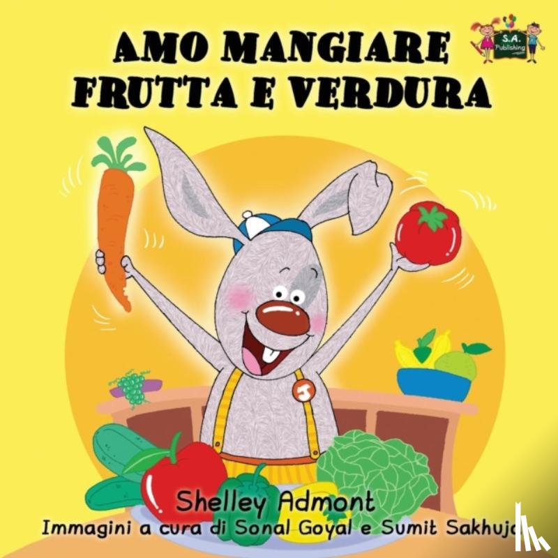 Admont, Shelley, Books, Kidkiddos - Amo mangiare frutta e verdura