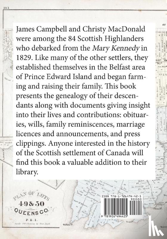  - The Descendants of James Campbell and Christy MacDonald