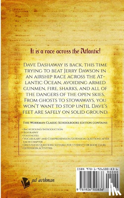 Workman Classic Schoolbooks, Rockwood, Roy, Cobb, Weldon J - Dave Dashaway and His Giant Airship