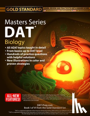 Ferdinand, Brett - DAT Masters Series Biology: Comprehensive Preparation and Practice for the Dental Admission Test Biology by Gold Standard DAT