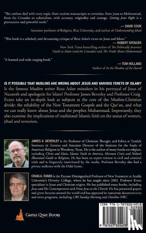 Evans, Craig a, Beverley, James A - Getting Jesus Right