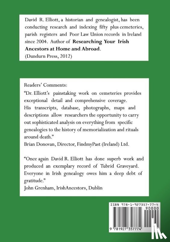 Elliott, David R. - Tubrid Church of Ireland Graveyard, Drumkeeran Parish, County Fermanagh