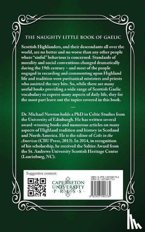 Newton, Professor of Law Michael - The Naughty Little Book of Gaelic