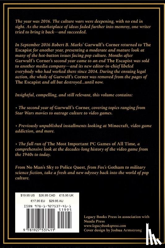 Marks, Robert B - Video Games and Pop Culture