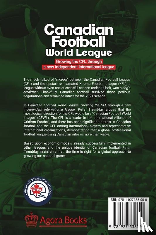 Tremblay, Peter - Canadian Football World League