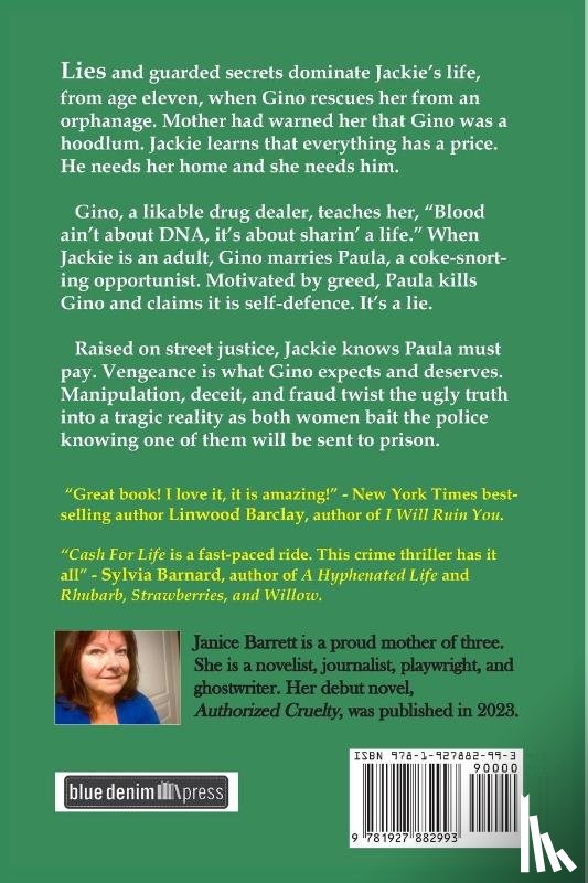 Barrett, Janice - Cash for Life