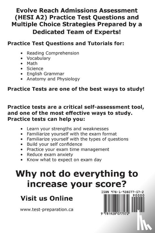 Complete Test Preparation Inc - Practice the Hesi A2!