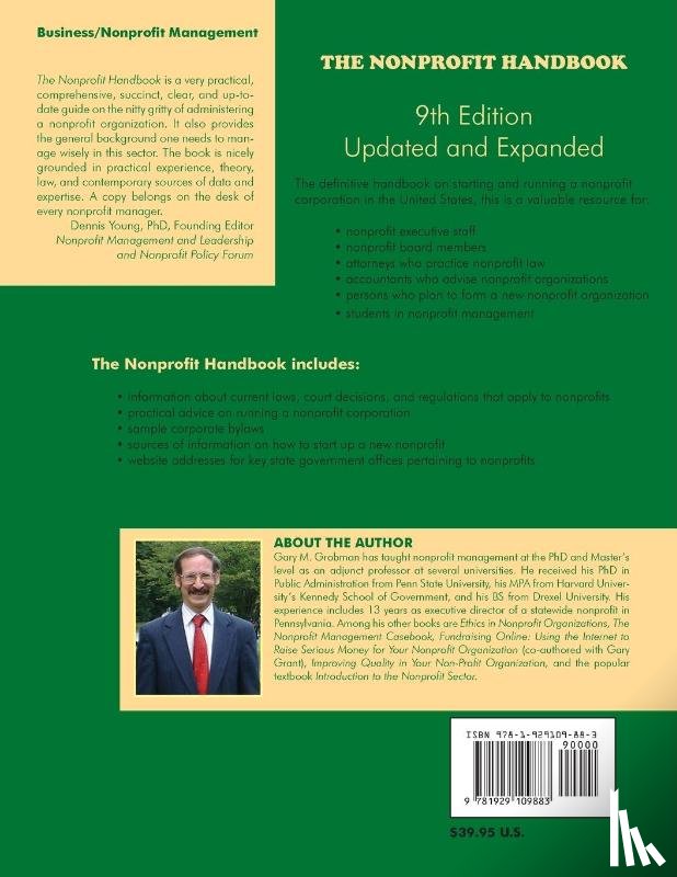 Grobman, Gary M - The Nonprofit Handbook