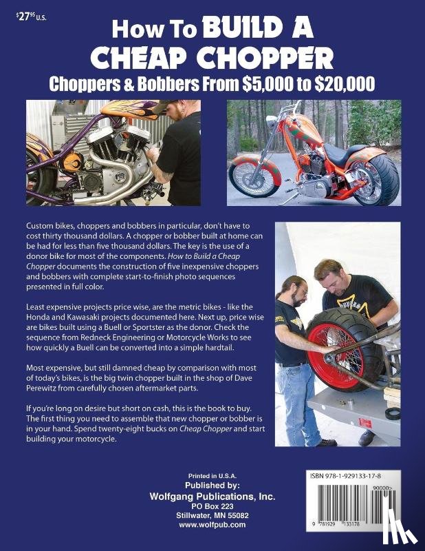 Remus, Timothy, Wolfgang Publications Inc - How to Build a Cheap Chopper
