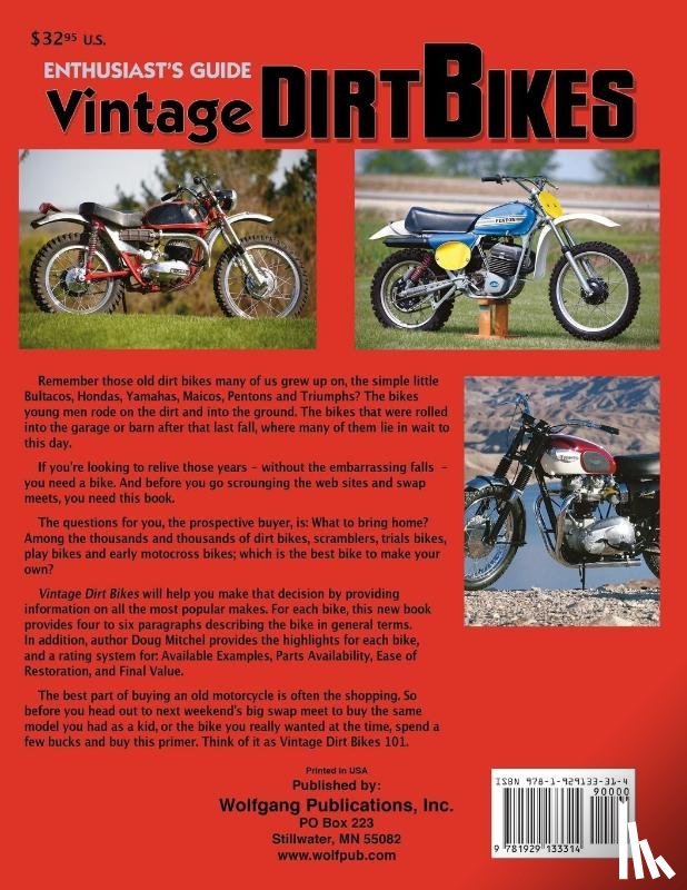 Remus, Timothy - Vintage Dirt Bikes Enthusiasts Guide