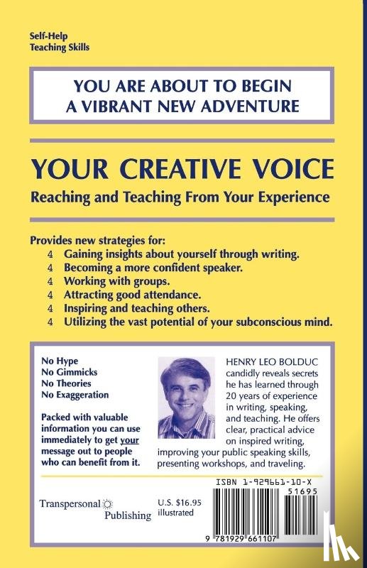 Bolduc, Henry Leo - Your Creative Voice