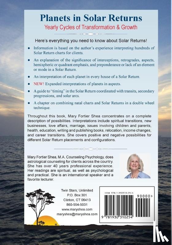 Shea, Mary Fortier - Planets in Solar Returns