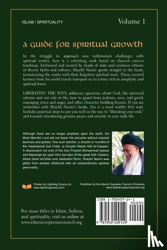 Al-Haqqani, Shaykh Nazim Adil - Liberating the Soul