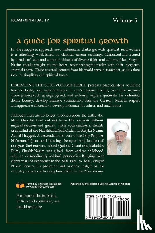 Al-Haqqani, Shaykh Nazim - Liberating the Soul