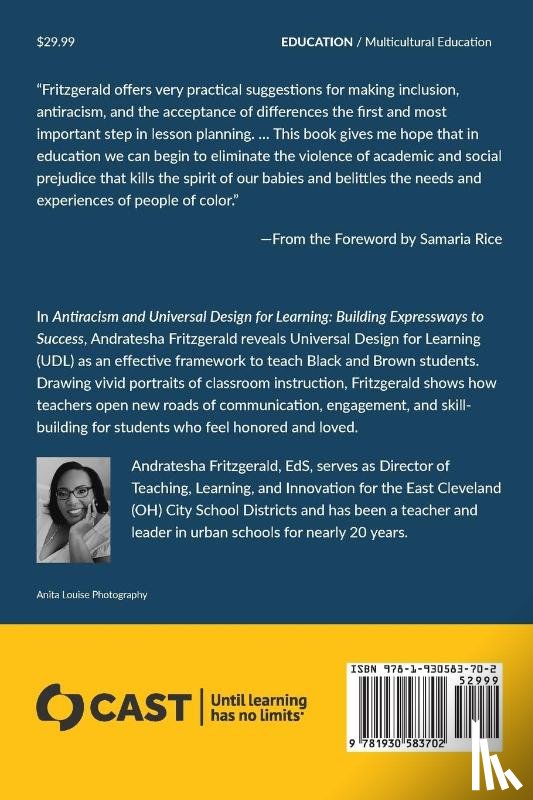 Fritzgerald, Andratesha - Antiracism and Universal Design for Learning