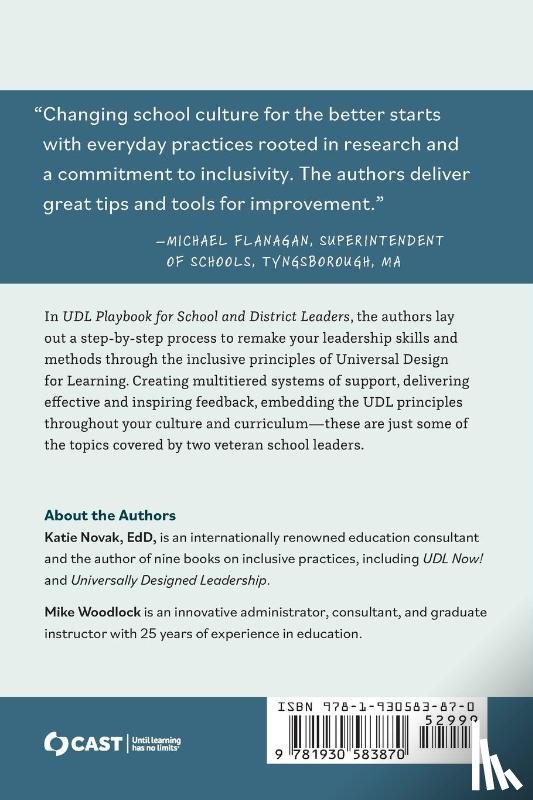 Woodlock, Mike, Novak, Katie - UDL Playbook for School and District Leaders