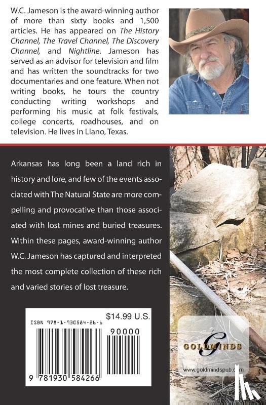 Jameson, W C - Lost Mines and Buried Treasures of Arkansas
