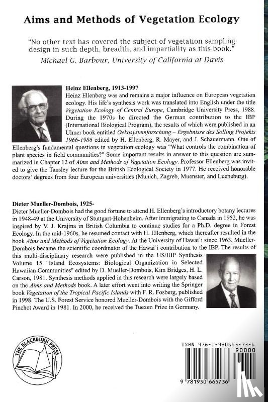 Mueller-Dombois, Dieter, Ellenberg, Heinz H. - Aims and Methods of Vegetation Ecology