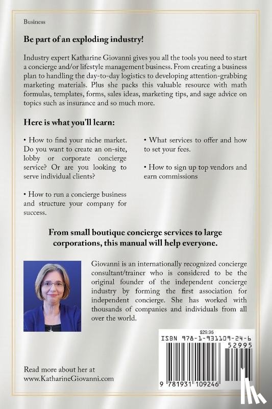 Giovanni, Katharine C. - The Concierge Manual