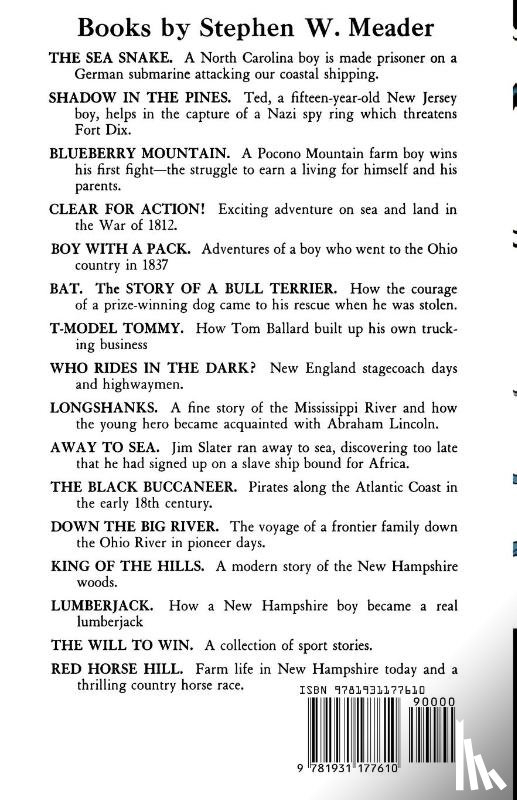 Meader, Stephen W. - Away To Sea