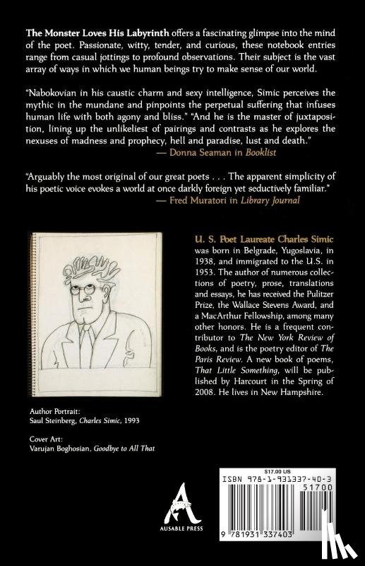 Simic, Charles - The Monster Loves His Labyrinth