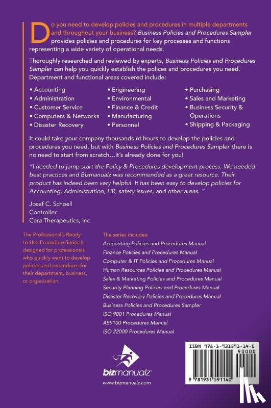  - Business Policies and Procedures Sampler