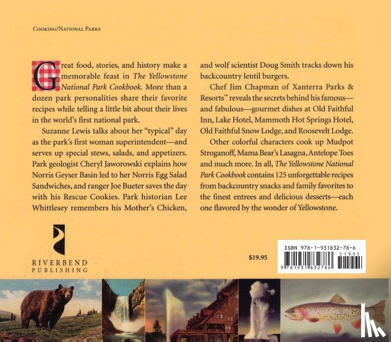 Johanek, Durrae - The Yellowstone National Park Cookbook