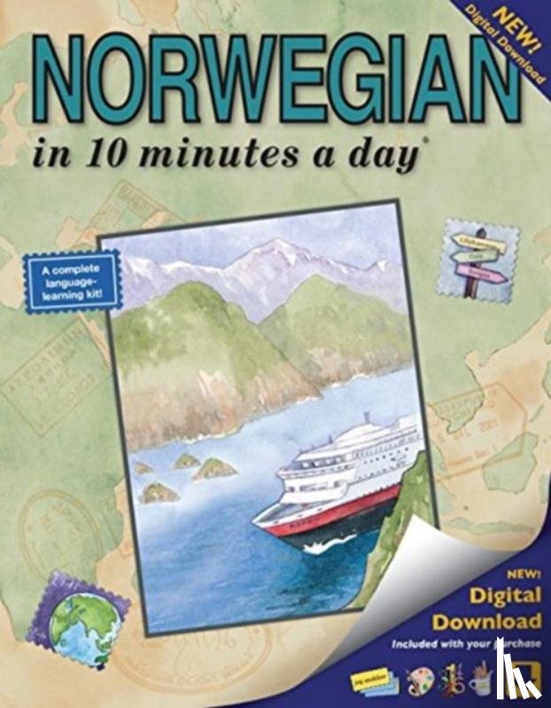 Kershul, Kristine - NORWEGIAN in 10 minutes a day