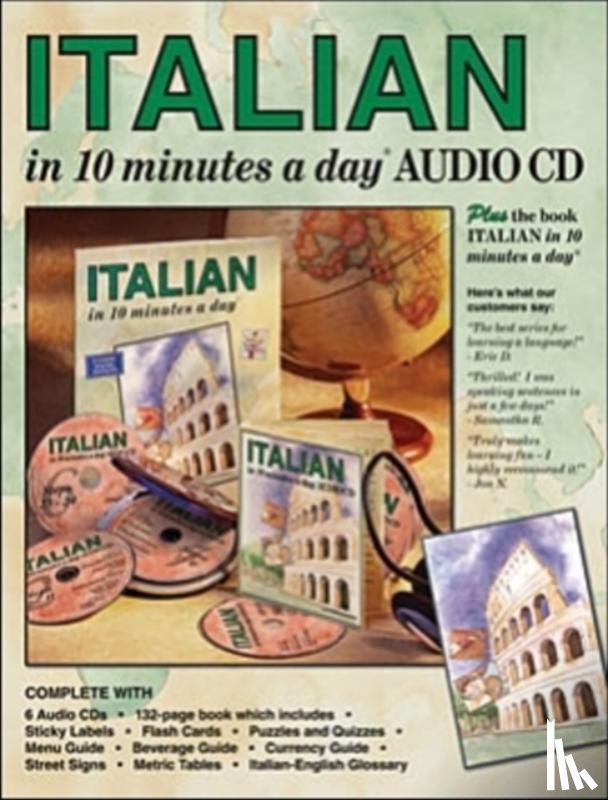 Kershul, Kristine K - ITALIAN in 10 minutes a day BOOK + AUDIO
