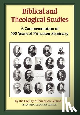 Princeton Faculty - Biblical and Theological Studies