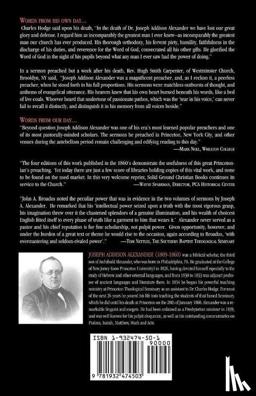 Alexander, Joseph Addison - Theology on Fire