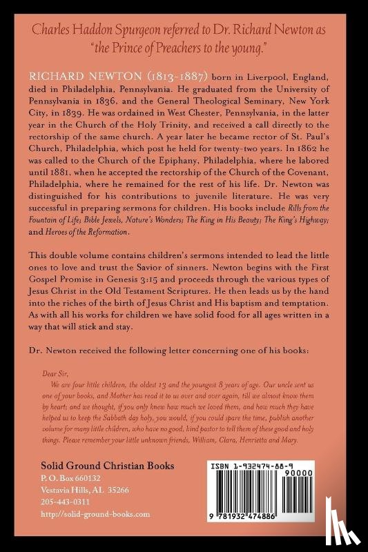 Newton, Richard - The Life of Jesus Christ for the Young