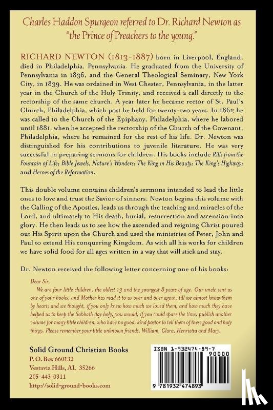 Newton, Richard - The Life of Jesus Christ for the Young