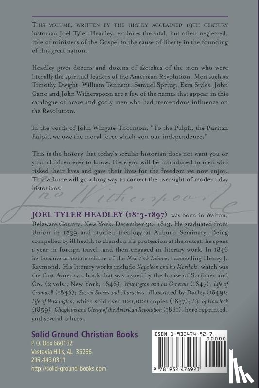 Solid Ground Christian Books - The Forgotten Heroes of Liberty