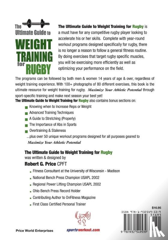 Price, Robert G - The Ultimate Guide to Weight Training for Rugby