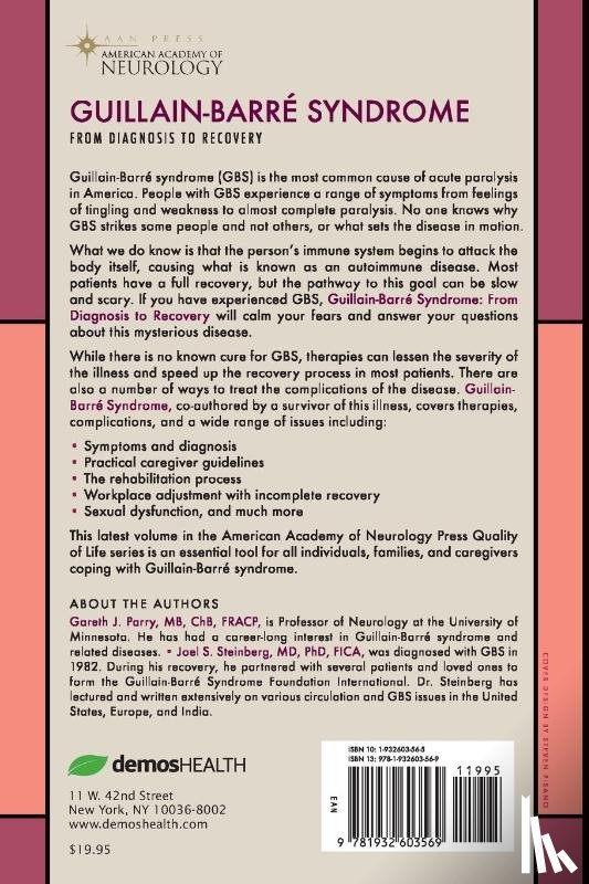 Parry, Gareth J., Steinberg, Joel S. - Guillain-Barre Syndrome
