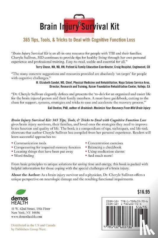 Sullivan, Cheryle - Brain Injury Survival Kit
