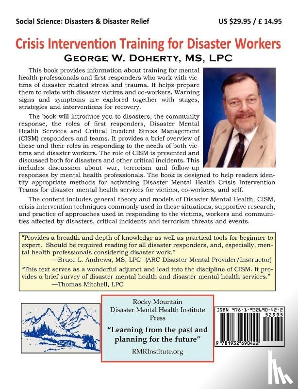 Doherty, George W. - Crisis Intervention Training for Disaster Workers