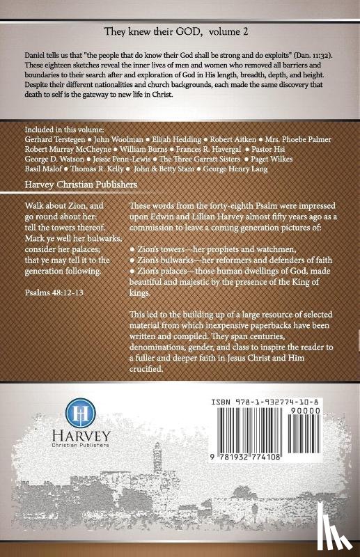 Harvey, Edwin F, Harvey, Lillian G - They Knew Their God Volume 2