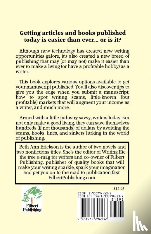 Erickson, Beth Ann - Filbert's Fast Guide to Getting Published
